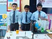 young scientists with