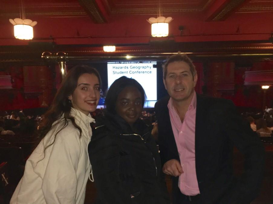 Sophie Llewellin and Lara Ojoje were lucky enough to get a picture with the star presenter before he dashed off (pictured). Some Forthcoming Geography Trips. Yr 8 Natural History Museum Earthquakes.