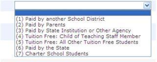 On the Student Page, under Information, click State/Province NJ.