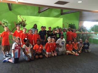 Riverbanks Students went on a field trip to Riverbanks Zoo and Botanical Garden where they did a garden program to