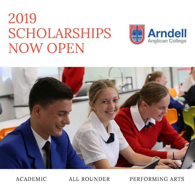 Enrolments @ Arndell Mrs Roxanne Arnold Arndell Anglican College will soon commence the enrolment process for our Year 7 2019 cohort.