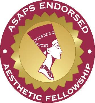 ASAPS ENDORSED FELLOWSHIP APPLICATION Application Checklist: Completed Application Three letters of recommendation from full-time faculty members or physicians who have knowledge of your clinical