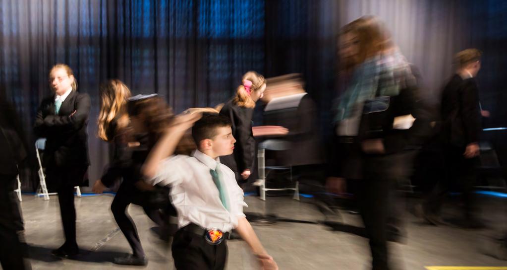 Extra curricular Performing Arts: Building confidence and nurturing talent The Performing Arts faculty raises aspirations and improves motivation, self-esteem and outcomes for our students.