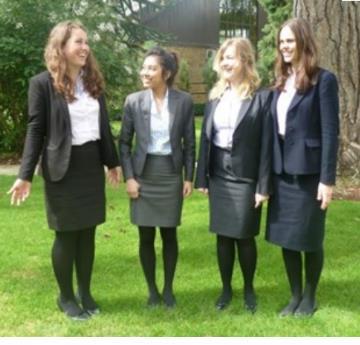 Sixth Form Girls Dress Code Clothing guidelines to comply with Bloxham School Sixth Form uniform regulations Each Sixth Form girl should own the following: Two tailored suits Blouses (at least eight