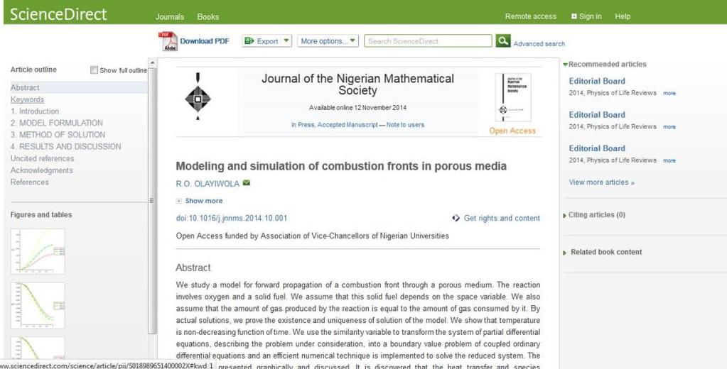 Nigerian Medical Journal