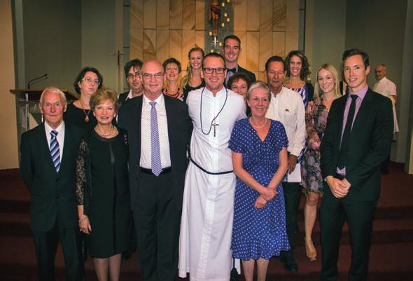 members of the Australian Marist Community gathered to witness and joyfully celebrate the perpetual profession of Brother Justin Golding, FMS.