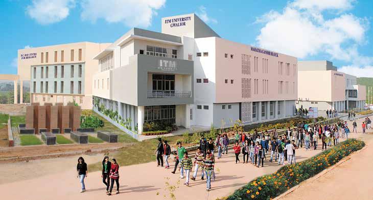 Itm University Gwalior A Silhouette ITM University is a multidisciplinary University with an international reputation for the quality of its research and teaching across the academic spectrum, with
