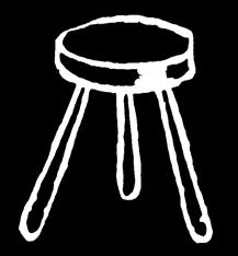 be intact for the stool to stand.