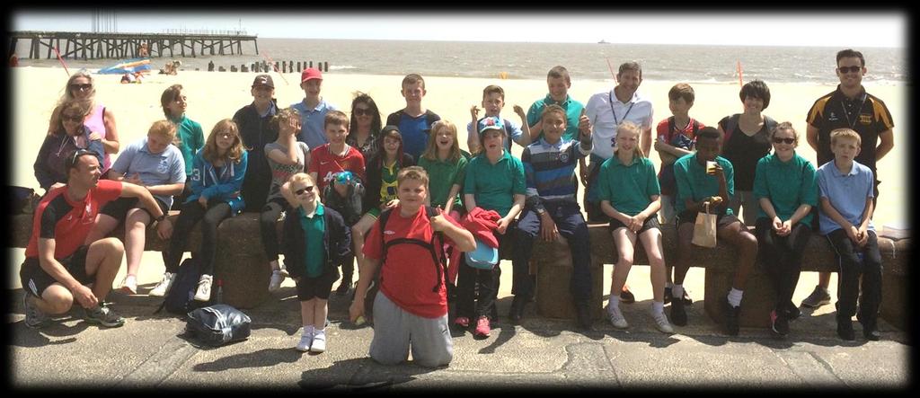 A new edition to the Key Stage 3 Transition Week consisted of a morning at Lowestoft South Beach.