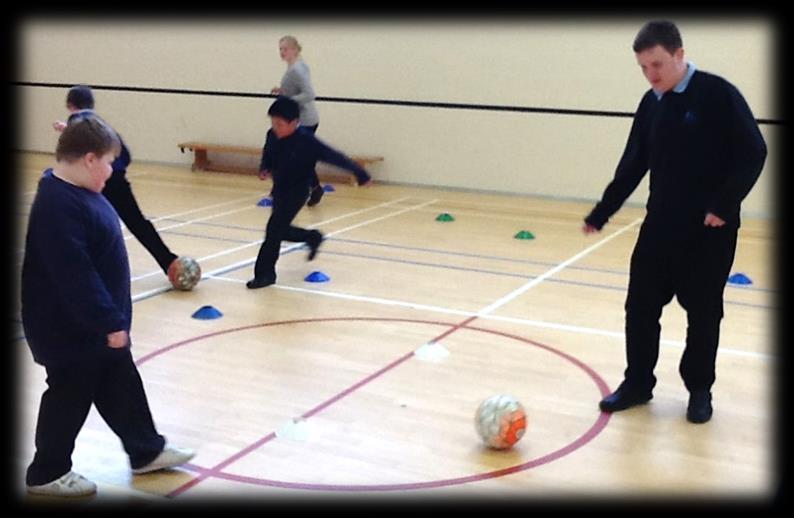 Darren has also been staying after lunch to support our Key Stage 4 PE programme.