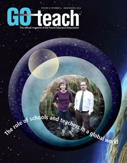 Go Teach Go Teach is the official FEA magazine and is dedicated to presenting information about education careers and getting ready for college in a fun, engaging, and professional format.