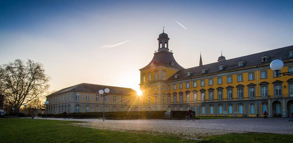 PROGRAMS AT THE UNIVERSITY OF BONN Programs at the University of Bonn are offered by the faculties of Protestant Theology, Catholic Theology, Law and Economics, Medicine, Arts and Humanities,