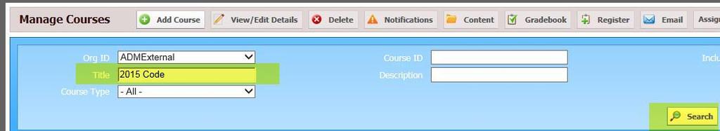 Enrolling Colleagues in a Course By Course 1. Login to ADM Learning Center (CourseMill). a. If your access is currently set to Student, click the drop down arrow in the upper right hand corner and select Switch Role.