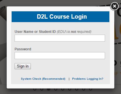 (AD\ is not required) Under the My Courses widget in D2L you will see a list of courses to which you have access. Click the title of the course you want to access.