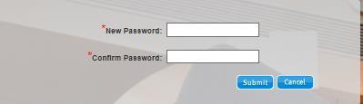 Step 6 Enter and confirm your New Password. Click Submit. Result: The SAM Home Page displays. NOTES: SAM requires that you use an email address as your account s username.