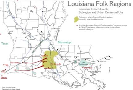 It is a second language for its users. Examples: English, French, Swahili, Latin http://www.louisianafolklife.org/lt/creole_maps.