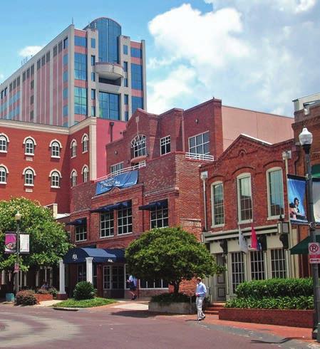 College Town, Tallahassee s newest district, features a vibrant nightlife.