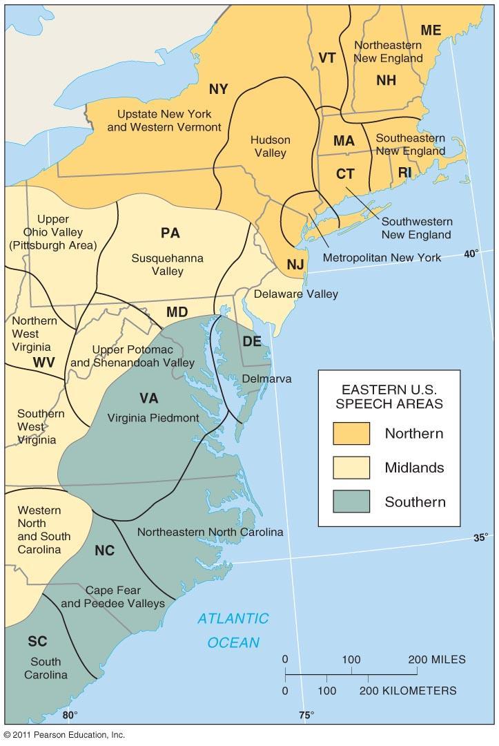 Dialects in the Eastern