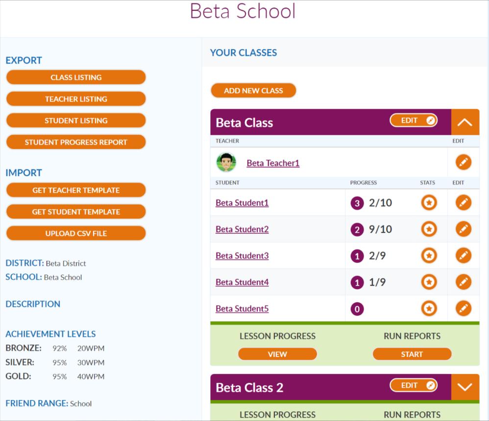 Tracking Student Progress with Reports Your teachers have a wide range of reports at their fingertips. They can track individual student performance or look at their classes at a glance.