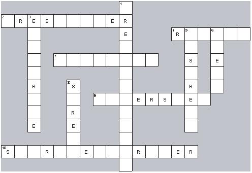 10T Watershed Crossword & Wordsearch Word list: watershed, downhill, upstream, ocean, Sacramento River, evaporate, stream, freshwater, precipitation, runoff ACROSS 2.