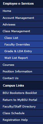 WAIT LIST REPORT Wait List Report This report provides the ability to search, view, export, and print the count of students on a waitlist for each course that have been set to be Wait Listed by the