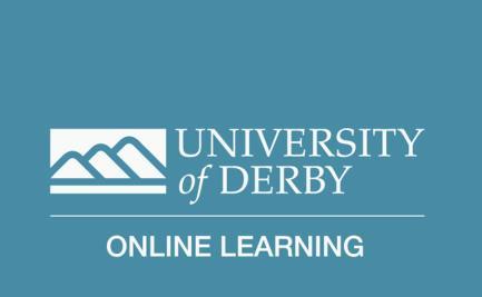 University of Derby Online Learning Commencing September 2016