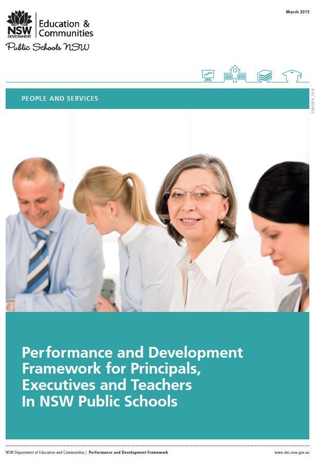 1.3 Performance and Development Plan The performance and development process involves three distinct phases: Plan Implement Review The phases encompass the various activities teachers, executives and
