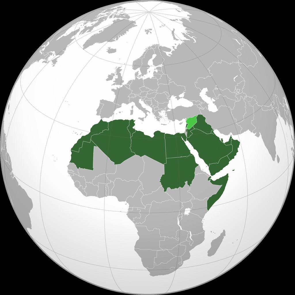 Algeria, Bahrain, Comoros, Djibouti, Egypt, Iraq,