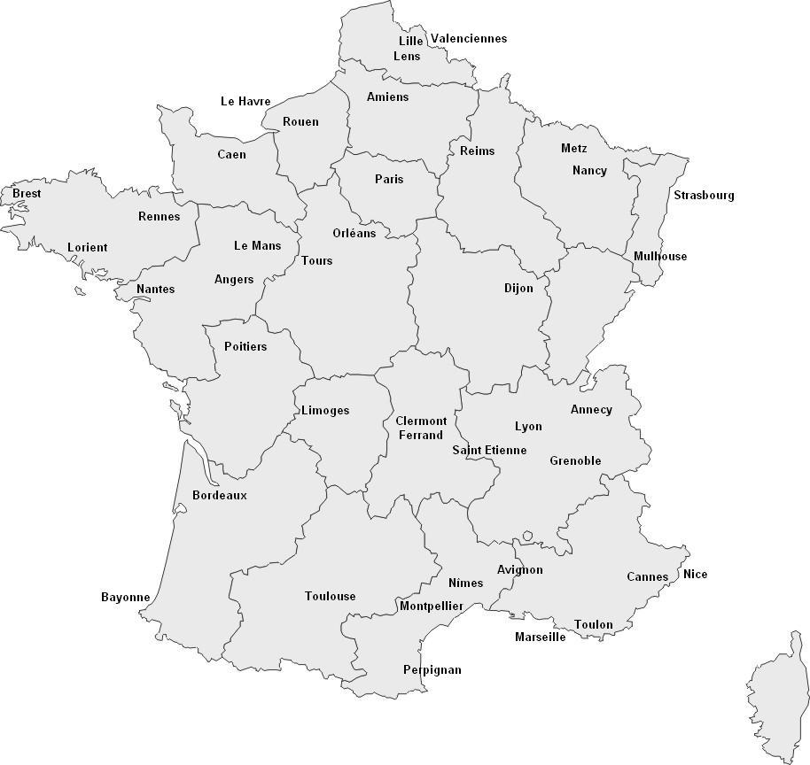GEOGRAPHICAL DISTRIBUTION OF FRENCH