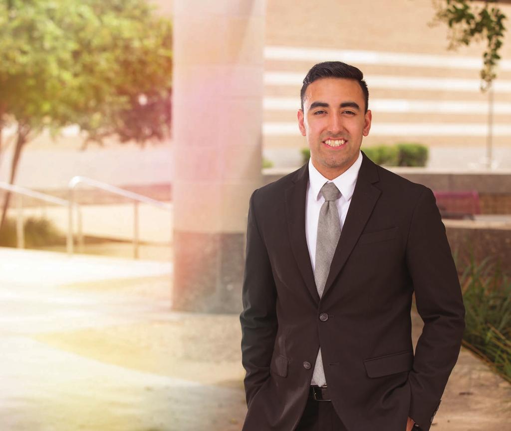 88 % OF MAYS BUSINESS SCHOOL STUDENTS HIRED AT GRADUATION COMPLETED AN INTERNSHIP OR STUDY ABROAD STUDENT PROFILE Sergio Rivera, 17 The Center for Retailing Studies afforded me the opportunity to