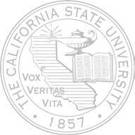 THE CALIFORNIA STATE UNIVERSITY OFFICE OF THE CHANCELLOR BAKERSFIELD CHANNEL ISLANDS May 5, 2010 CHICO DOMINGUEZ HILLS M E M O R A N D U M EAST BAY TO: CSU Presidents FRESNO FULLERTON HUMBOLDT LONG