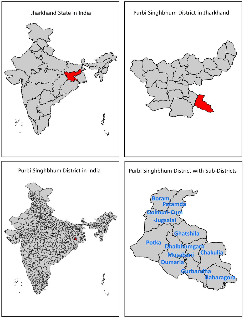 Purbi Singhbhum District Jharkhand