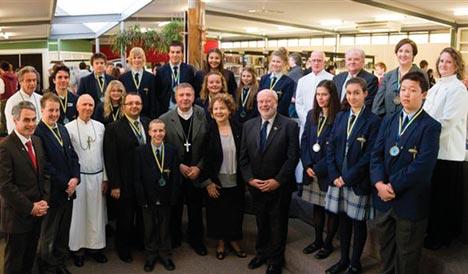 Catholic College Our Champagnat Mass this year was special in that it marked 10 years of Catholic College.