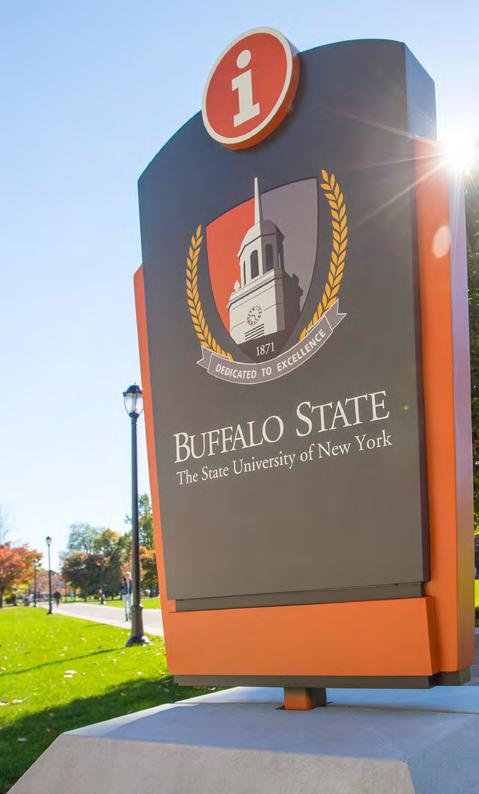 BUFFALO STATE: SUNY s Urban-Engaged Campus Buffalo State College is the largest comprehensive college in the SUNY system, with a long history of providing outstanding undergraduate and graduate