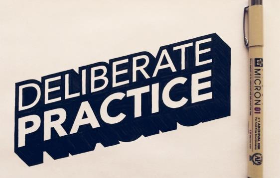 HOW & WHEN TO PRACTISE Little and often, don t set aside 3 hours once a week, much better to do half an hour every day Deliberate practice means to set yourself a specific goal about the skill or
