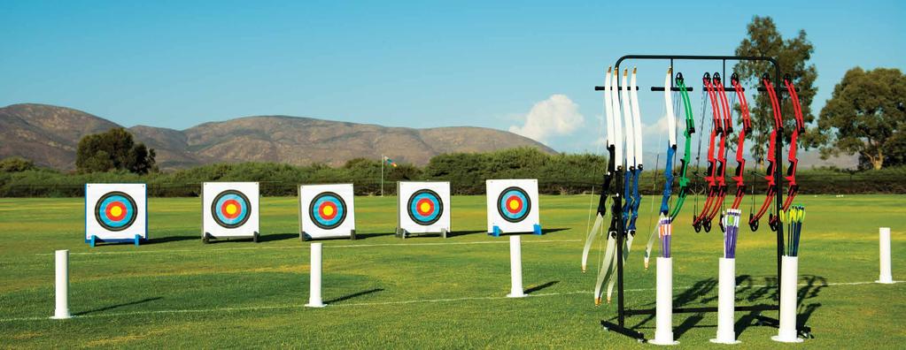 EQUIPMENT USA Archery sells equipment kits to use for your program.