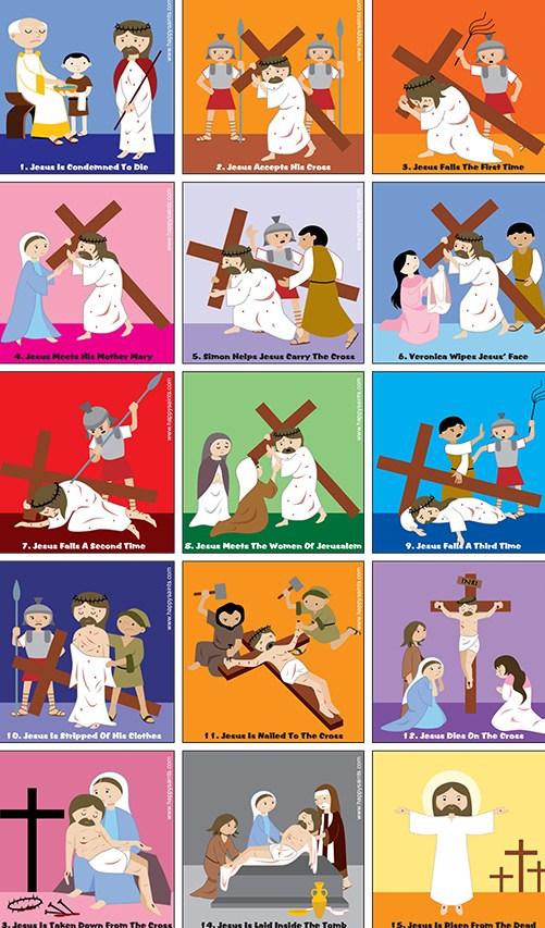 Stations of the Cross at St Peter Chanel Church Stations of the