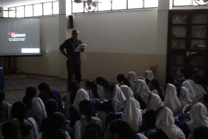 Environment Awareness Sessions for Students Running parallel to the aforementioned