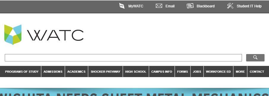 How To Access NetTutor Start by opening up the WATC website. www.watc.edu.