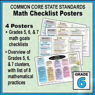 Display and discuss five strategies for each of the 8 MP standards. Focus cards help during problem solving.