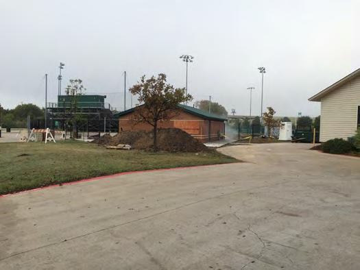 MEAN GREEN VILLAGE 15 SOFTBALL CONCESSIONS West of the Lovelace Softball Stadium.