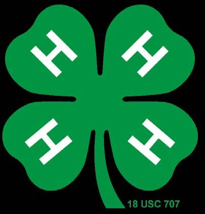 The 4-H Pledge I PLEDGE...... my HEAD to clearer thinking,... my HEART to greater loyalty,... my HANDS to larger service,.