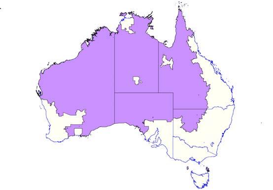 ABS Remoteness Classification Regions Map1: Inner Regional Australia Map 2: Outer Regional