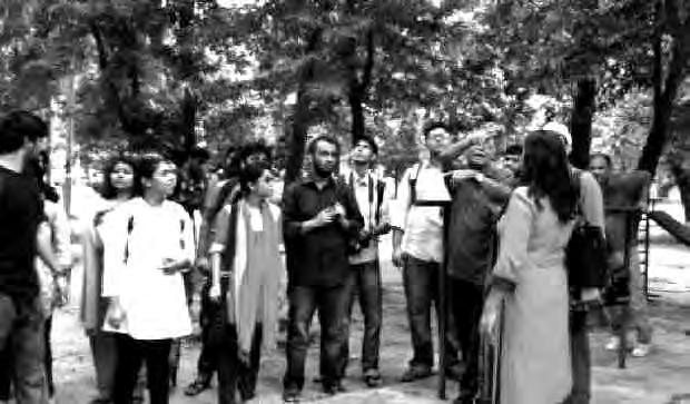 54 Annual Report 2014 Study Tour Visit to Ramna Park teachers Shajjad Hossain and Nandini Awal, along with Nafisur Rahman, principal architect of HBRI, facilitated the excursion to that institution.