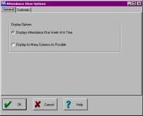 Click View Student Info In this dialog box, choose the