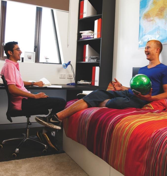 WHERE TO LIVE? There are on and off campus housing options available in Brisbane.