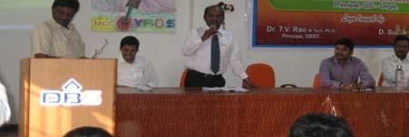 UA and Dr.K.Ranganatha Babu, Director TIST & Former Registrar, SV University. Dr. G.L.N.