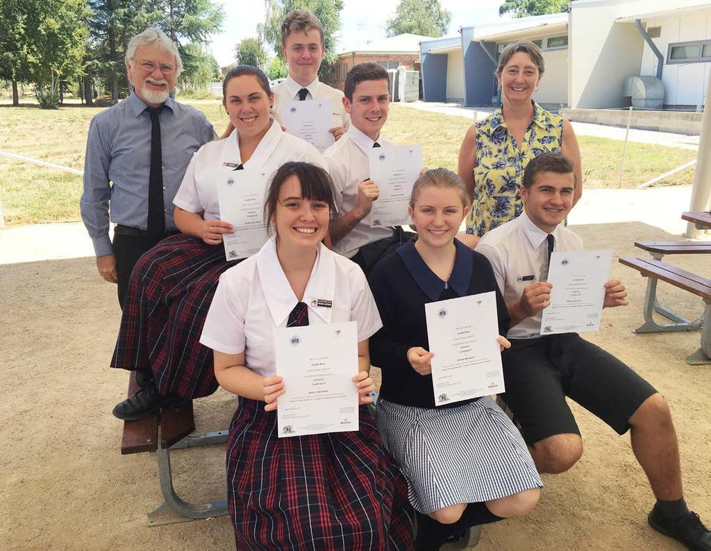 VET Academic It has been an exciting week in some of our OCS households as the 2016 HSC VET students received their Certificate II documentation.