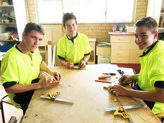 Students also receive a TAFE Certificate II qualification, providing a head-start if they choose to continue in these areas after leaving school.