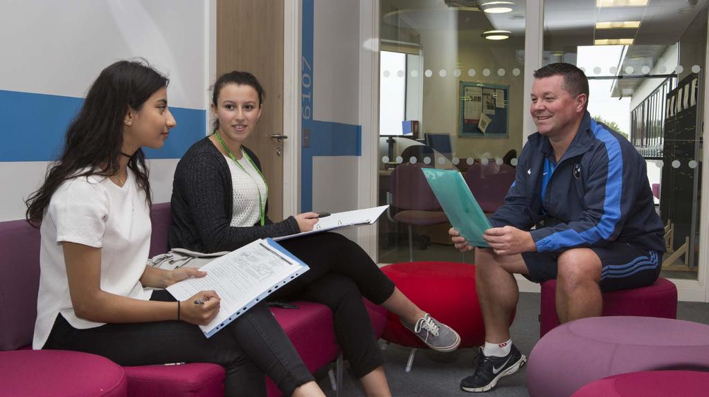Supporting Your Learning At Heathcote, we are committed to offering you first class support to enable you to achieve your goals and make the most of your time studying with us.